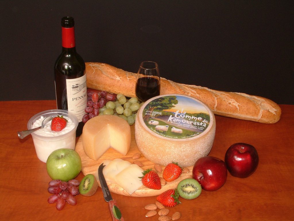 Food & Wine in France: Cheese, Wine, and Baguette
